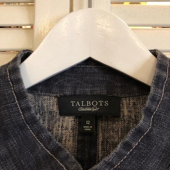 Talbots Linen Blazer - Picture 4 of 6